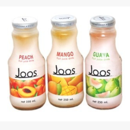 泰国 JOOS 杰事果汁饮料（芒果/水蜜桃/番石榴）250ml*24瓶/箱图3