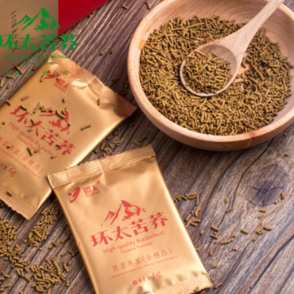 环太苦荞茶 大凉山黑苦荞茶360g 全株态礼盒装图3