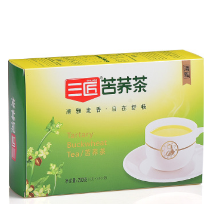 三匠苦荞茶 200克苦荞茶 盒装苦荞茶叶 荞麦茶叶 苦荞茶批发图2