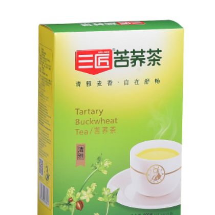 三匠苦荞茶 200克苦荞茶 盒装苦荞茶叶 荞麦茶叶 苦荞茶批发图3