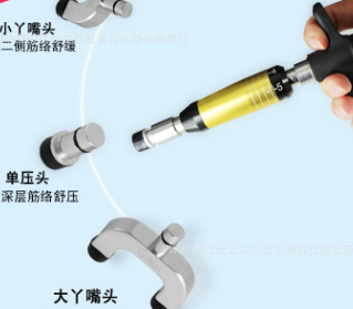 美式手动脊椎枪脊椎矫正枪按摩枪整脊枪活化器手动正骨枪6段包邮图3