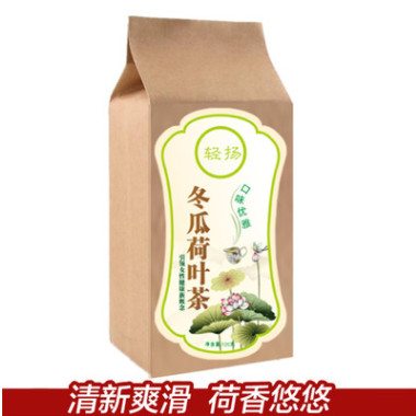 轻扬冬瓜荷叶茶玫瑰花茶决明子袋泡茶120g 正品天然花草茶图2