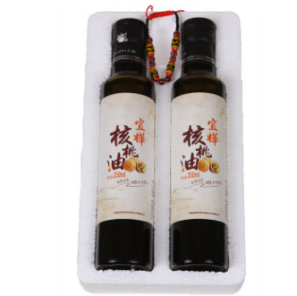 宜桦核桃油250ml/瓶x2礼盒装（包邮）图3