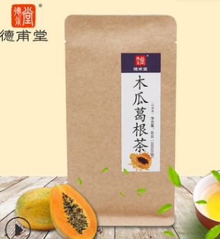 木瓜葛根茶丰挺茶产后调养袋泡茶养生茶oem贴牌厂家一件代发图1