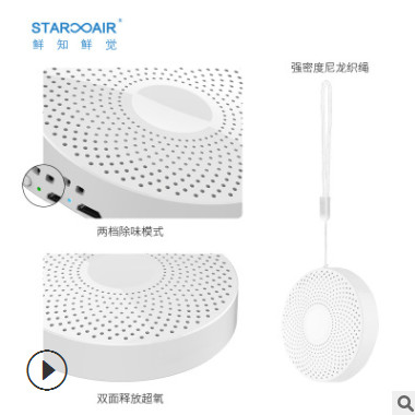 日本热销电子式冰箱净化器 外贸冰箱除味器 鞋柜电子除臭器图2