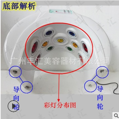 美容院远红外线干蒸太空舱卵巢保养仪驱寒汗蒸舱理疗灯发汗太空仓图3