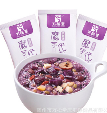 批发魔芋食品 五谷杂粮果蔬代餐粥 oem贴牌代工紫薯魔芋图3