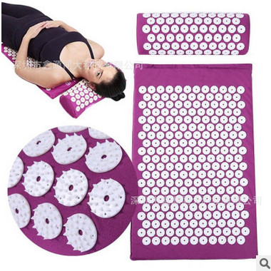 针刺垫 针灸垫 按摩垫 massage cushion +massage pillow图2