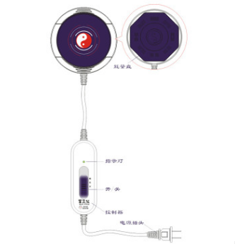 厂家直销 OEM贴牌温灸仪电热艾灸经络 阳养生仪器家用掌灸仪图2