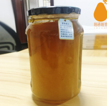 冰糖柚子蜜950g 大埔柚子果酱 蜂蜜柚子茶冲饮果酱 直销批发图3