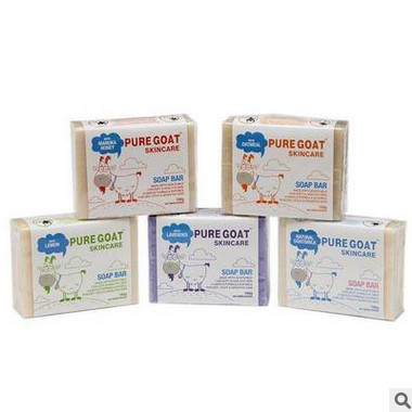 澳洲Goat Soap手工山羊奶皂 儿童成人洁面洗脸沐浴香皂燕麦味图2