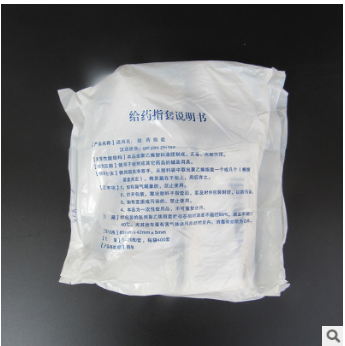 金鹰PE指套一次性聚乙烯无菌消毒给药指套妇科阴道菊花上药使用图2