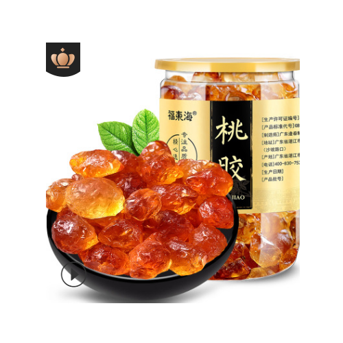 福东海 云南桃胶罐装250g 野生可搭皂角米 雪燕 组合 食用桃花泪