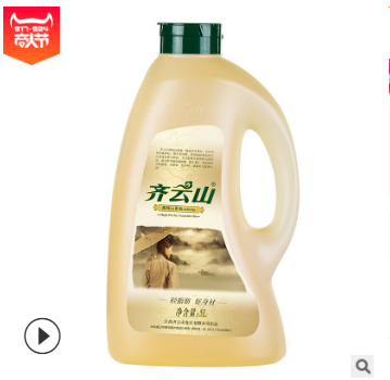 厂家直销齐云山高纯山茶油5L桶装压榨茶油 高档送礼 茶油代理批发图2