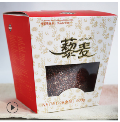 【天藜梯形盒精品红藜麦500g】16盒/箱，一箱起订，8折批发图2