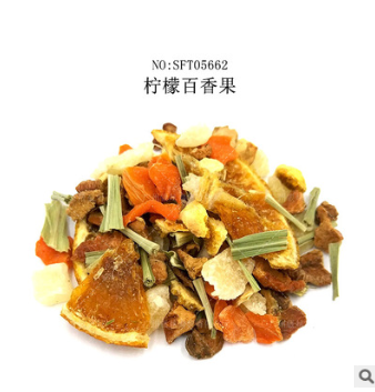 SFT05662 柠檬百香果果茶 德国进口花果茶 风味果茶原料 500g图2