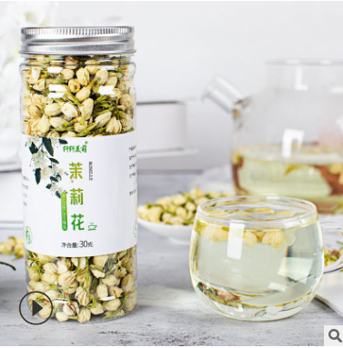 批发瓶装花茶 茉莉花 头采茉莉花茶叶批发30g OEM代加工一件代发图3