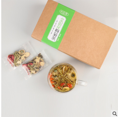 手工挑选金银花枸菊茶 厂家批发直供 oem贴牌 代加工图2