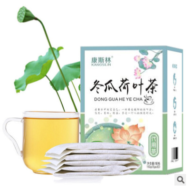 康斯林冬瓜荷叶茶 荷花茶养生袋泡茶叶冬瓜荷叶决明子代用茶贴牌图2