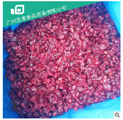 美国蔓越莓干1/8小片果干蜜饯 优鲜沛鲜红蔓越莓干11.34kg图3