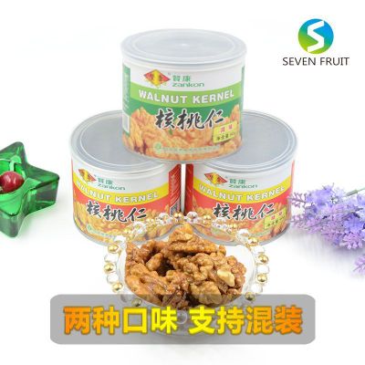 琥珀核桃仁罐头厂家直销90g 罐装零食休闲食品坚果炒货包邮图3