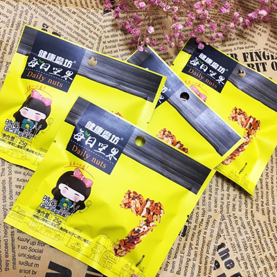 包邮混合坚果批发 健康磨坊每日坚果750g/箱厂家零食可oem代加工图2