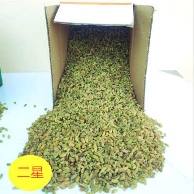 新疆吐鲁番葡萄干绿香妃提子干水果干休闲零食无核葡萄干散装批发图3