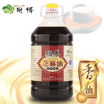 纯芝麻油物理压榨5L一级芝麻油食用油厂家批发植物小磨香油 一件代发图2