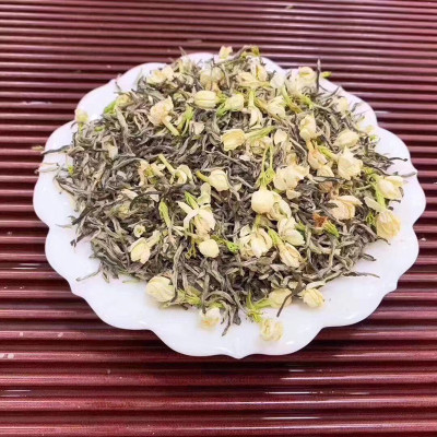 2019广西横县茉莉花茶 茉莉小针 茉莉浓香白毫散茶批发图2