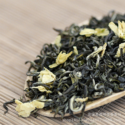 2019广西横县茉莉花茶 茉莉小针 茉莉浓香白毫散茶批发图3