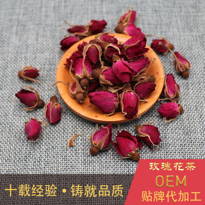 谯谊玫瑰花茶 无硫 精选低温无硫红玫瑰 厂家批发原料玫瑰花干图2