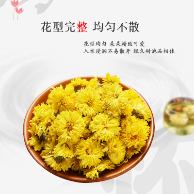 散装批发怀菊花 清火明眸 道地菊花 黄菊花菊花茶图3