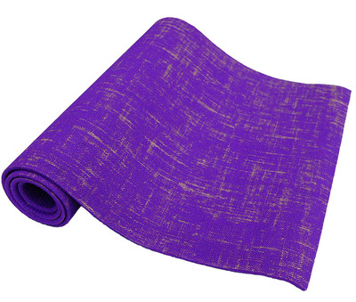 亚麻瑜伽垫厂家批发加厚黑色防滑环保瑜珈垫pvc天然橡胶健身垫