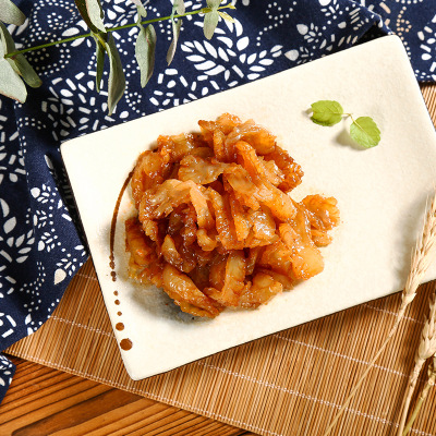 A代发即食香油海蜇头 凉拌冷菜带调料包海鲜水产清脆爽口海蜇皮图3