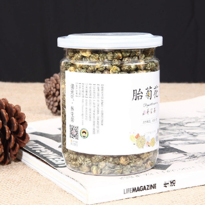 菊花茶非野生胎菊花王罐装100g桐乡特级胎菊王米茶500g散装养生帝图3