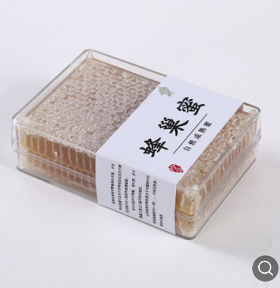 蜂场直供蜂巢蜜荆条新巢蜜 批发蜂蜜蜂巢蜜500g图2