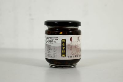 【野生】油炸牛肝菌238g/瓶 云南土特产 野生菌下饭菜图2