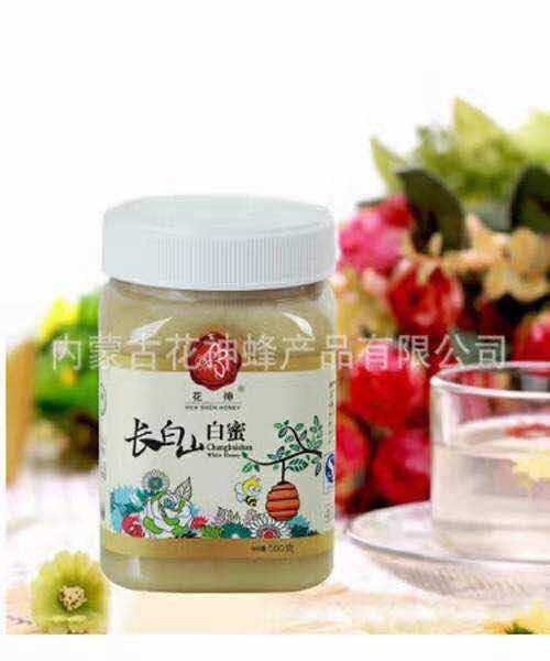 500g长白山白蜂蜜塑瓶内蒙古花神蜂产品有限公司