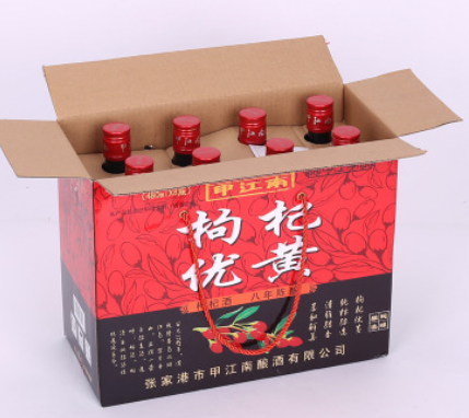 甲江南酿酒 厂家枸杞优黄黄酒 一箱8瓶（480ml/瓶）图3