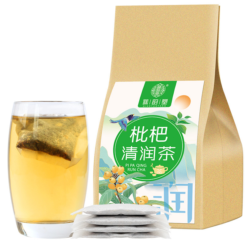 谯韵堂 枇杷清润茶150g/袋泡茶 花茶 甘草陈皮薄荷枇杷叶胖大海茶图3