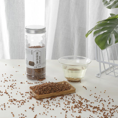 250g罐装茶一件代发花茶厂家批发黑苦荞茶贴牌加工ODM OEM图3