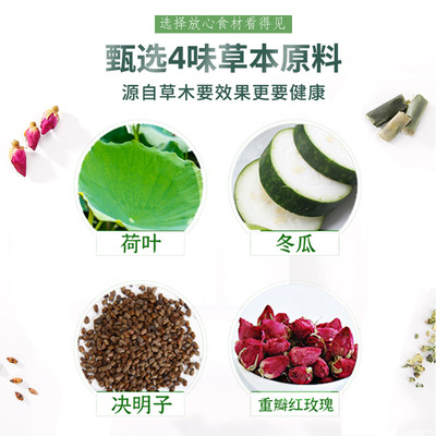 冬瓜玫瑰荷叶茶养颜花果茶袋装小包定制oem代加工图2