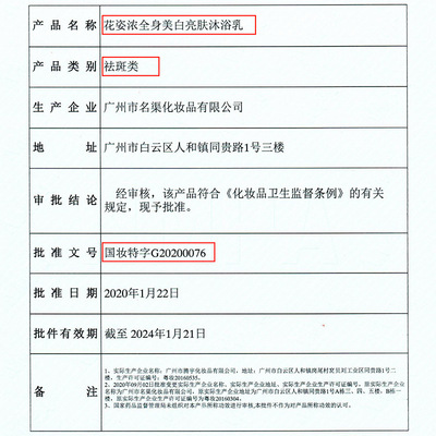 仁和匠心花姿浓全身美白亮肤沐浴露 补水保湿 提亮滋润 加工oem图2