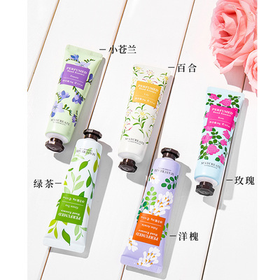 健美创研 新款30g 护手霜 滋润保湿 hand Cream 水果香花香护手霜图3