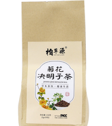 【批发定制】柏草源 决明子菊花茶 养生袋泡茶贴牌代工厂家直销图5