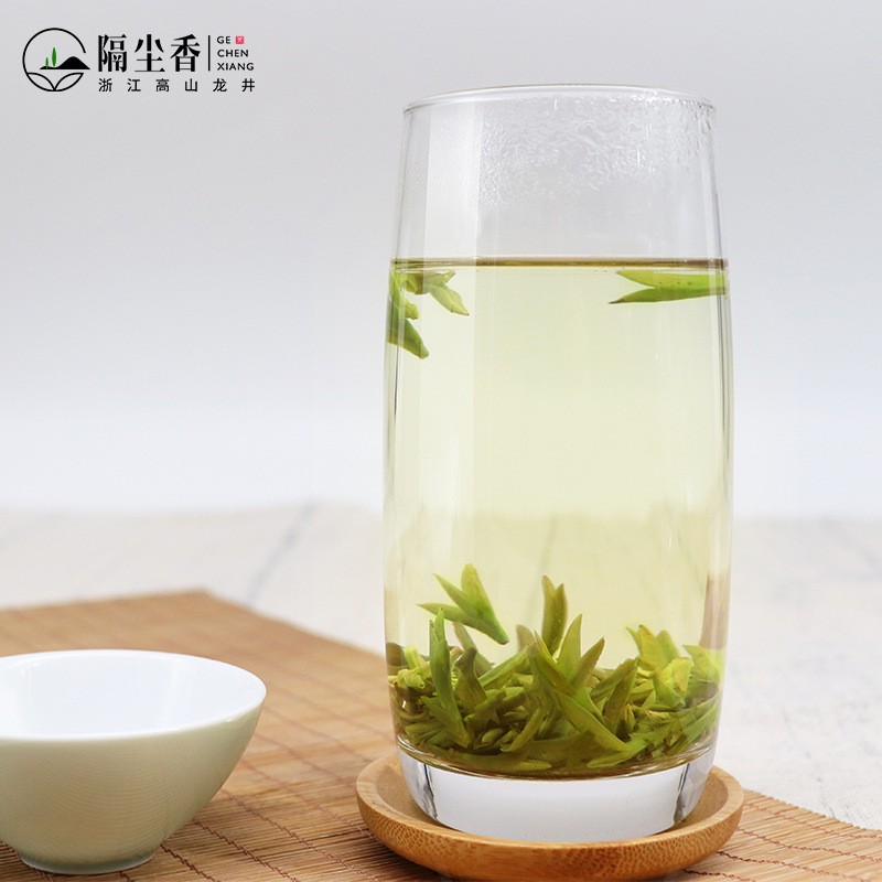 龙井新茶上市隔尘香茶叶明前特级龙井茶春茶高山绿茶罐装250g图3