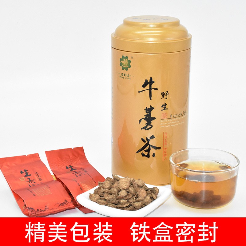 现货供应牛蒡茶罐装礼盒原产地牛膀茶代用茶贴牌OEM一件代发图3