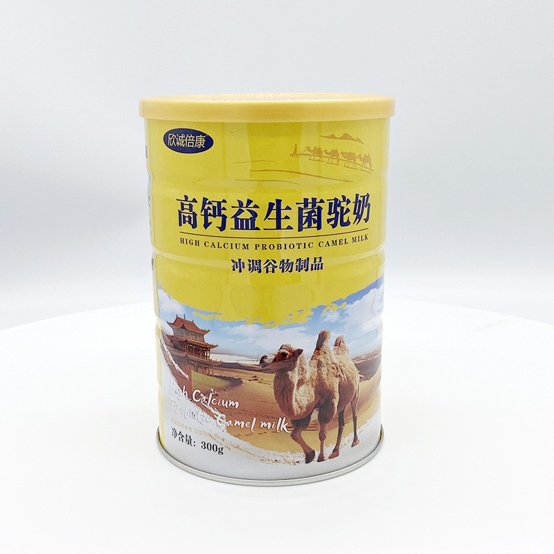 高钙益生菌驼奶批发300g/桶蛋白粉饮品供应冲泡谷物制品驼奶图5