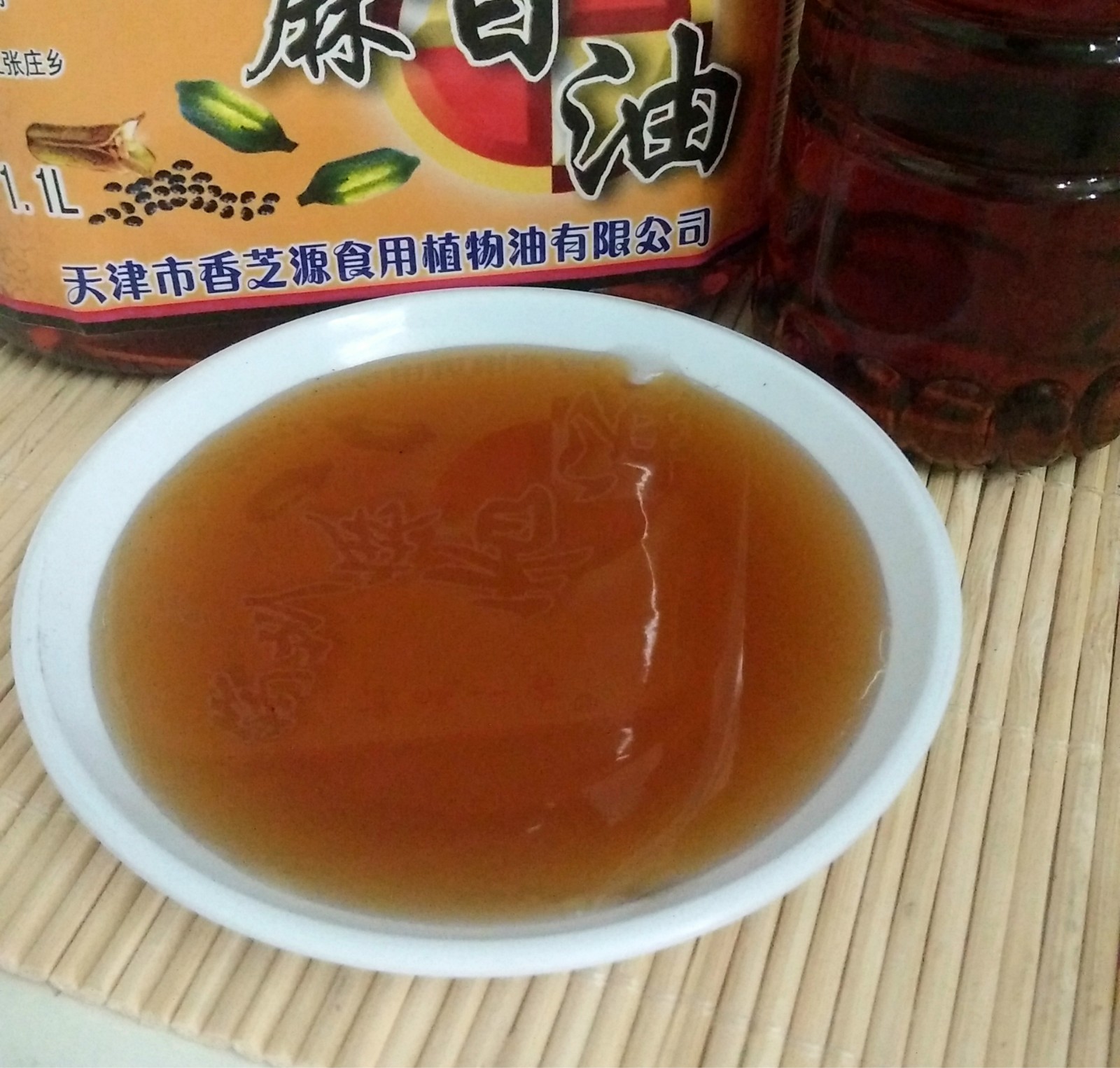 京城一家调和芝麻香油450ml图5