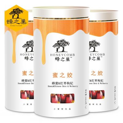 蜂之巢枸杞红枣味蜂蜜 厂家供应便携分享装 蜜之姣蜂蜜36条
